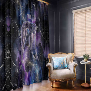 Nut Egyptian Window Curtain She Who Bore the Gods Galactic Vessel Cosmic Goddess Star Map