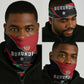 Burundi Neck Gaiter Athletics Runners Black Red Green Flag Spirit TS04