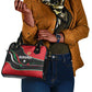 Burundi Shoulder Handbag with Athletics Runners Black Red Green Flag Spirit