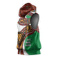 Burundi Lion Tribal Pattern Sleeveless Hoodie - National Motto Unité Travail Progrès - African Pride