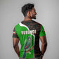 Burundi Turaco T shirt with National Bird and Flag Pattern