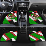 Burundi Roaring Lion Car Mats with National Flag Colors