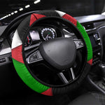 Burundi Roaring Lion Steering Wheel Cover with National Flag Colors