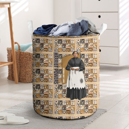 Harriet Powers 1898 Bible Quilt Laundry Basket African American Folk Art