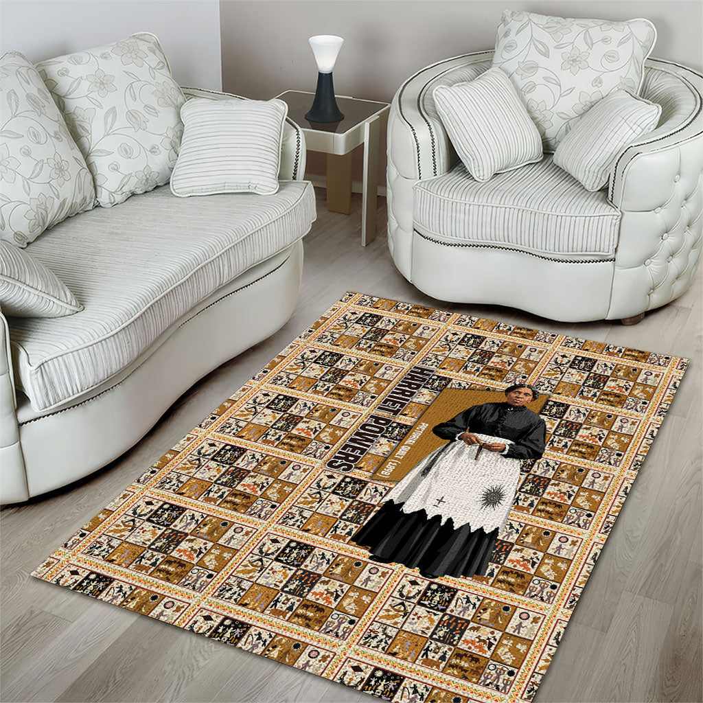 Harriet Powers 1898 Bible Quilt Area Rug African American Folk Art
