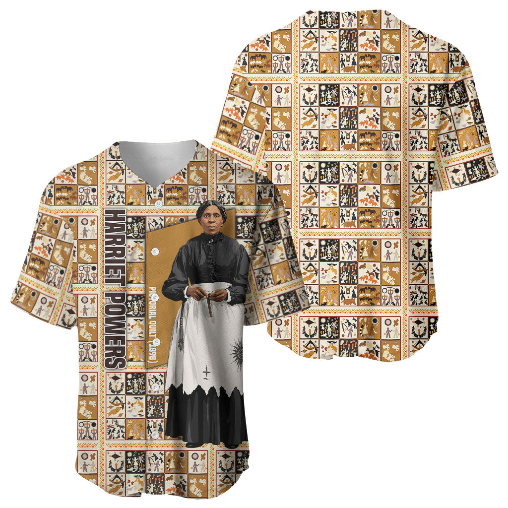 Harriet Powers 1898 Bible Quilt Baseball Jersey African American Folk Art