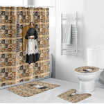 Harriet Powers 1898 Bible Quilt Bathroom Set African American Folk Art