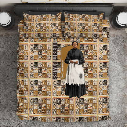Harriet Powers 1898 Bible Quilt Bedding Set African American Folk Art