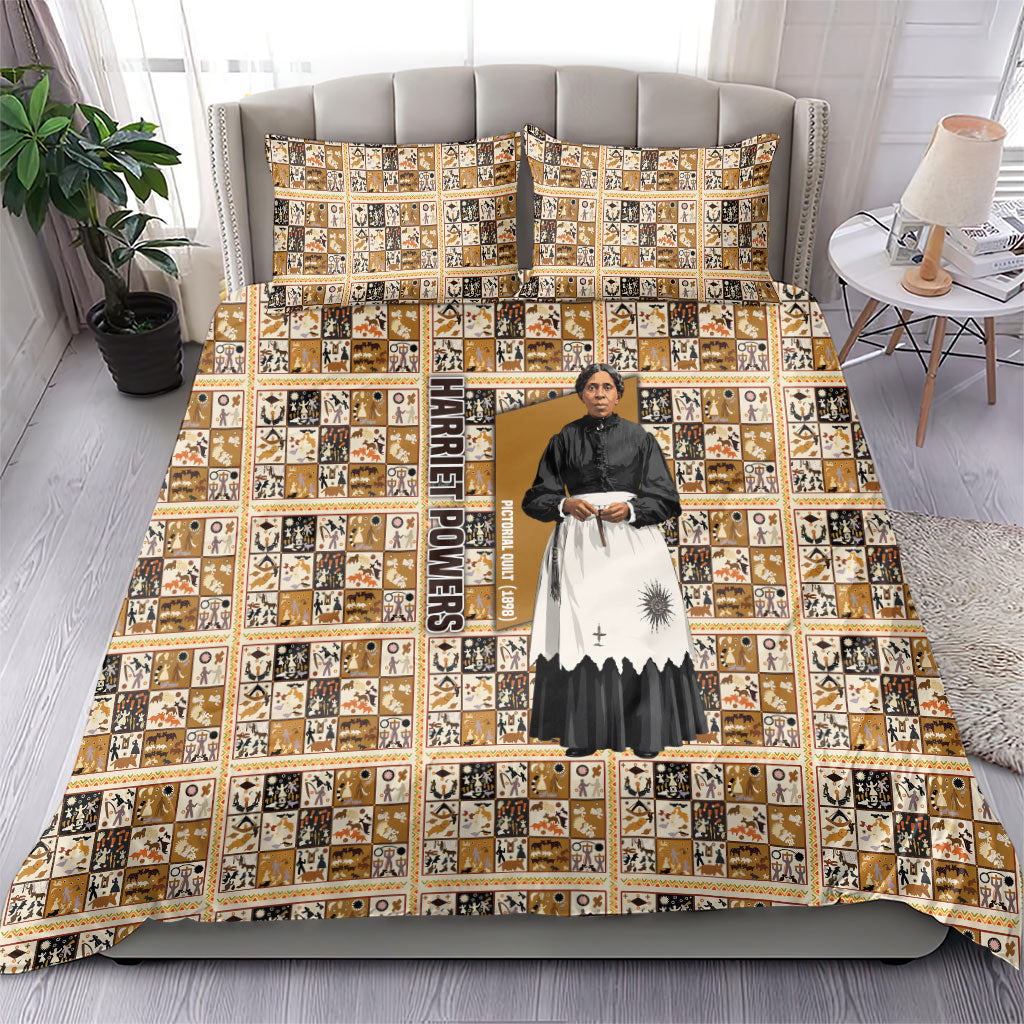 Harriet Powers 1898 Bible Quilt Bedding Set African American Folk Art
