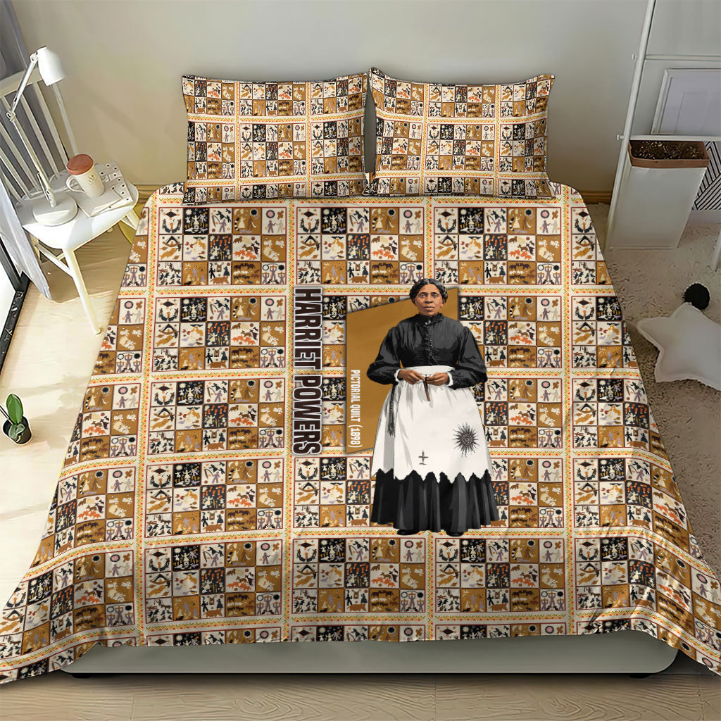Harriet Powers 1898 Bible Quilt Bedding Set African American Folk Art