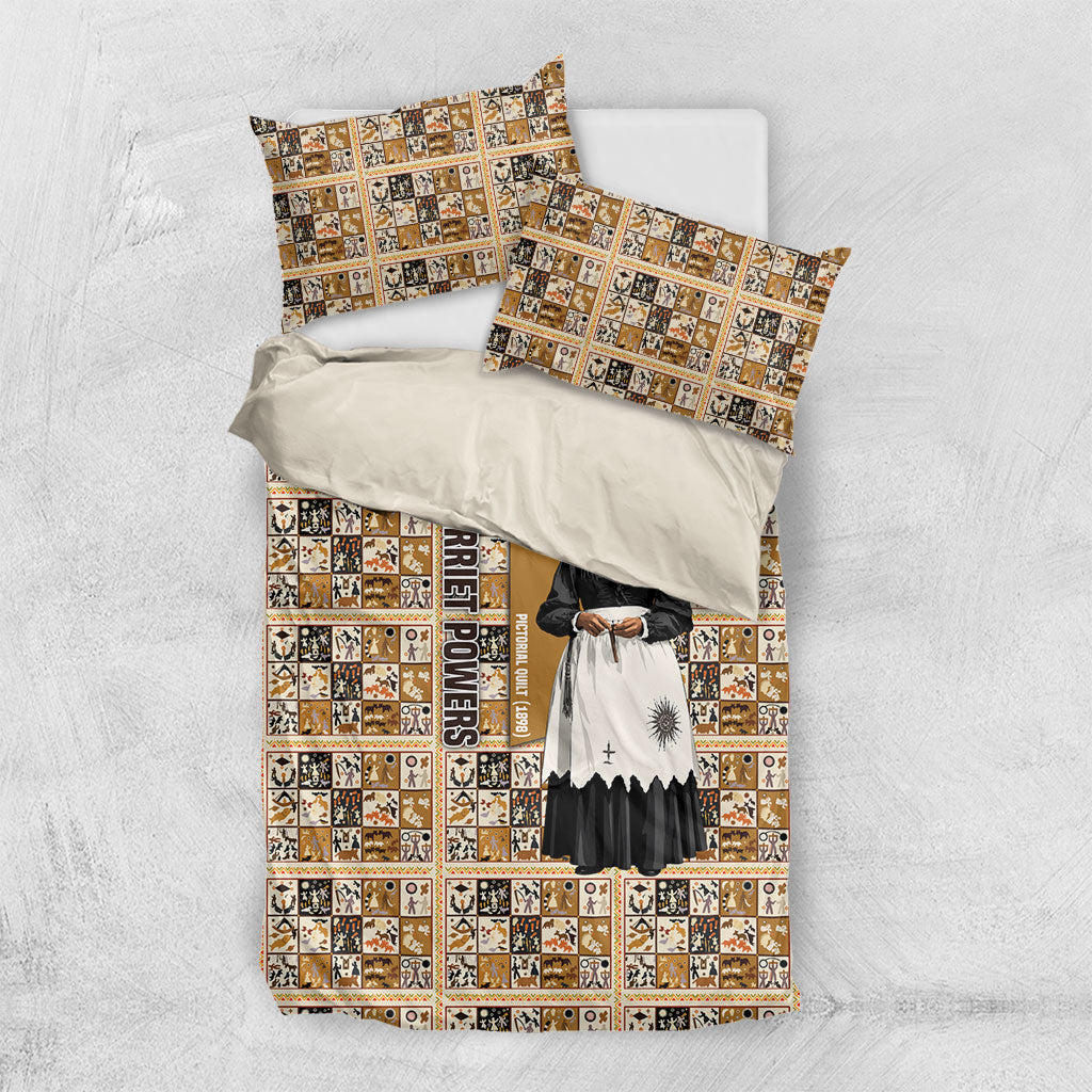 Harriet Powers 1898 Bible Quilt Bedding Set African American Folk Art