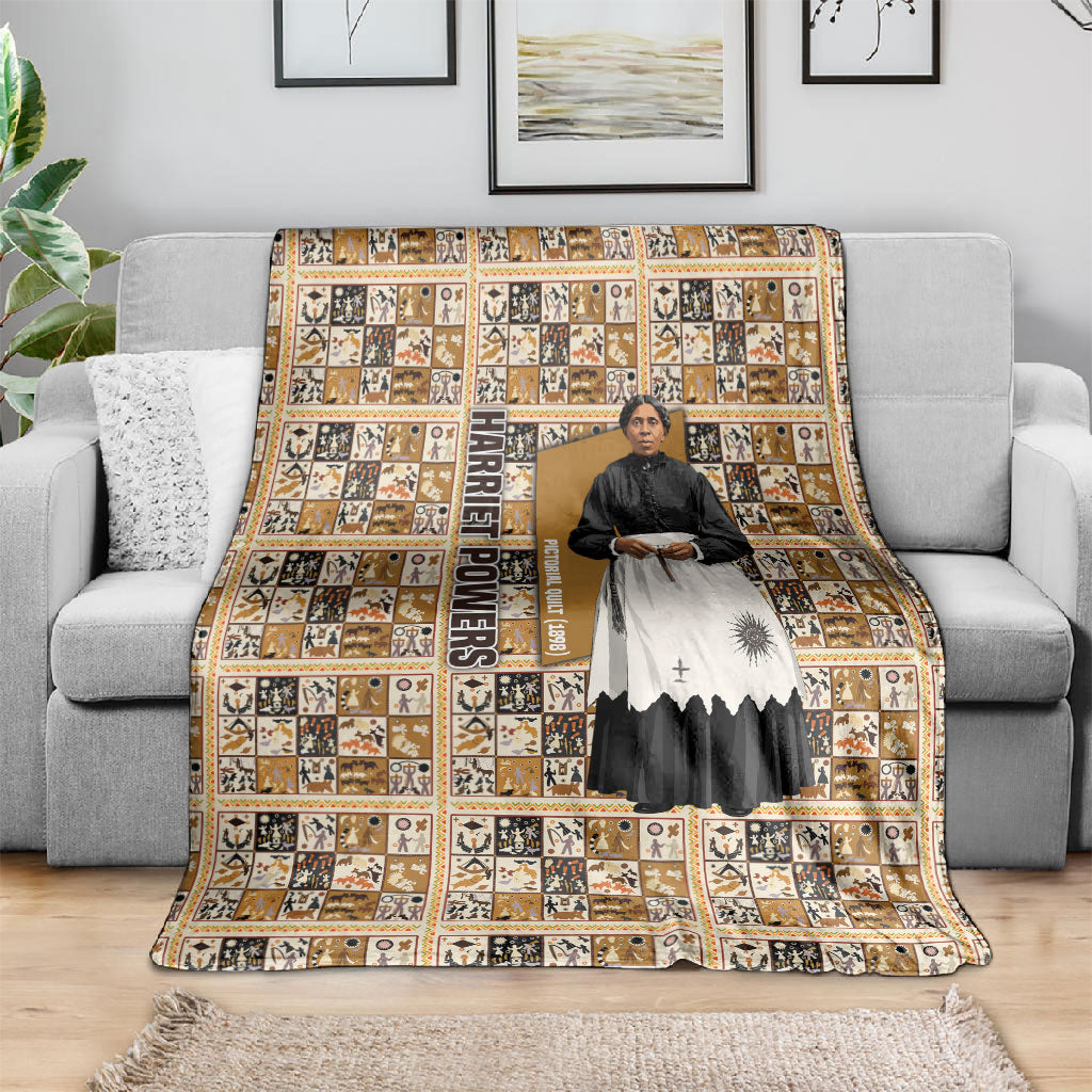 Harriet Powers 1898 Bible Quilt Blanket African American Folk Art