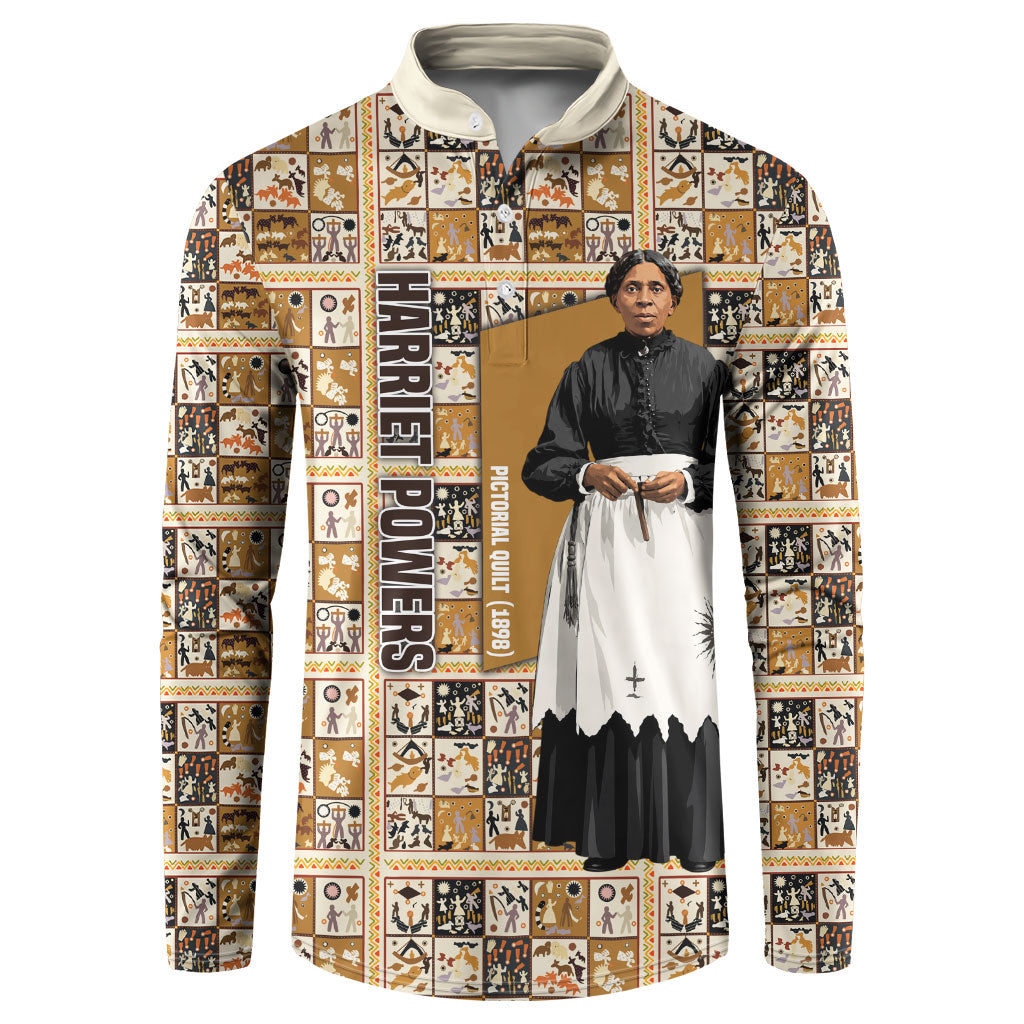Harriet Powers 1898 Bible Quilt Button Sweatshirt African American Folk Art