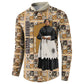 Harriet Powers 1898 Bible Quilt Button Sweatshirt African American Folk Art