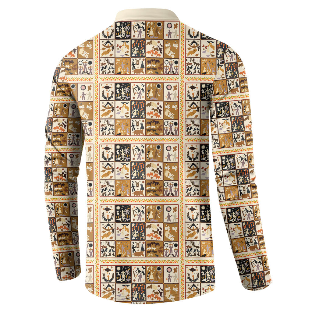 Harriet Powers 1898 Bible Quilt Button Sweatshirt African American Folk Art