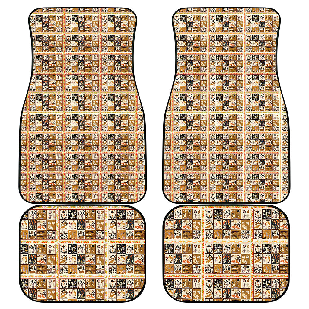 Harriet Powers 1898 Bible Quilt Car Mats African American Folk Art