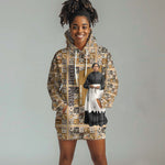 Harriet Powers 1898 Bible Quilt Hoodie Dress African American Folk Art