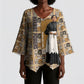 Harriet Powers 1898 Bible Quilt Kimono Sleeve Blouse African American Folk Art