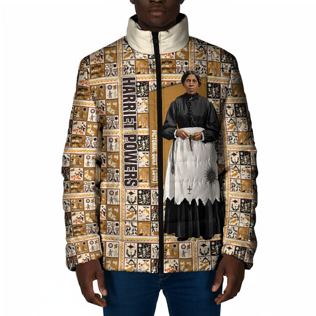 Harriet Powers 1898 Bible Quilt Padded Jacket African American Folk Art