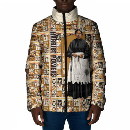 Harriet Powers 1898 Bible Quilt Padded Jacket African American Folk Art