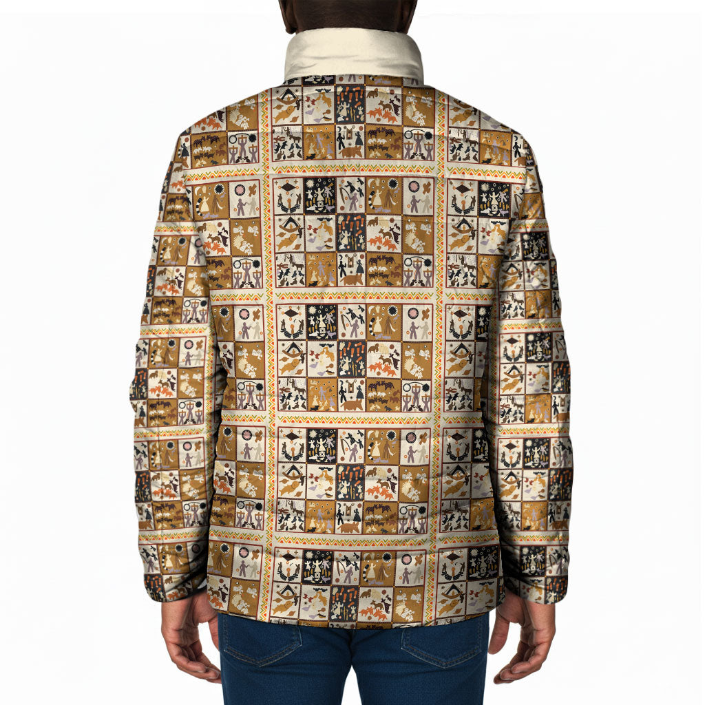 Harriet Powers 1898 Bible Quilt Padded Jacket African American Folk Art