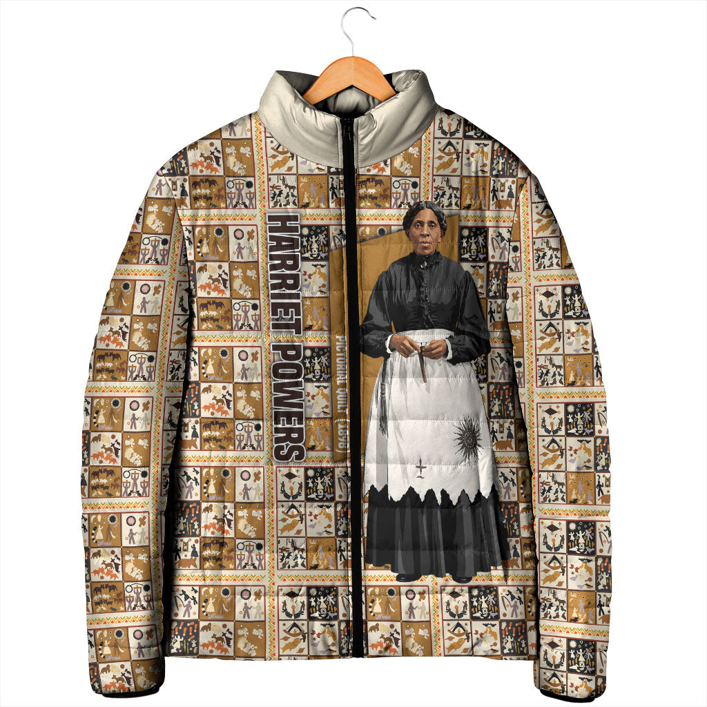 Harriet Powers 1898 Bible Quilt Padded Jacket African American Folk Art