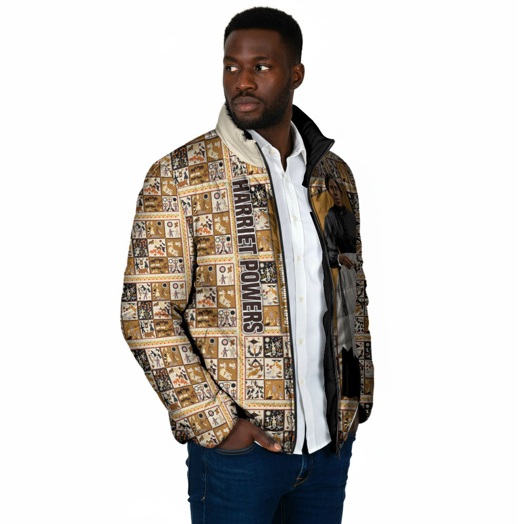 Harriet Powers 1898 Bible Quilt Padded Jacket African American Folk Art