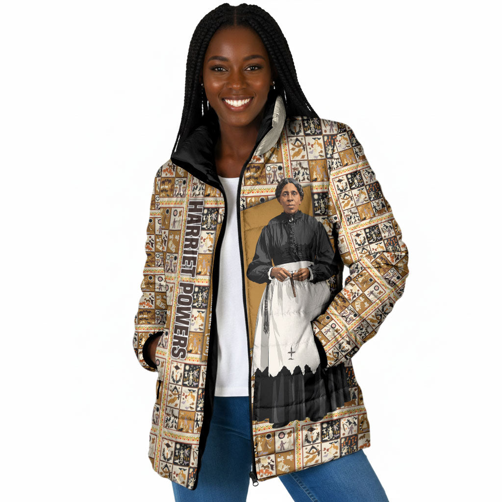 Harriet Powers 1898 Bible Quilt Padded Jacket African American Folk Art