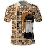 Harriet Powers 1898 Bible Quilt Polo Shirt African American Folk Art