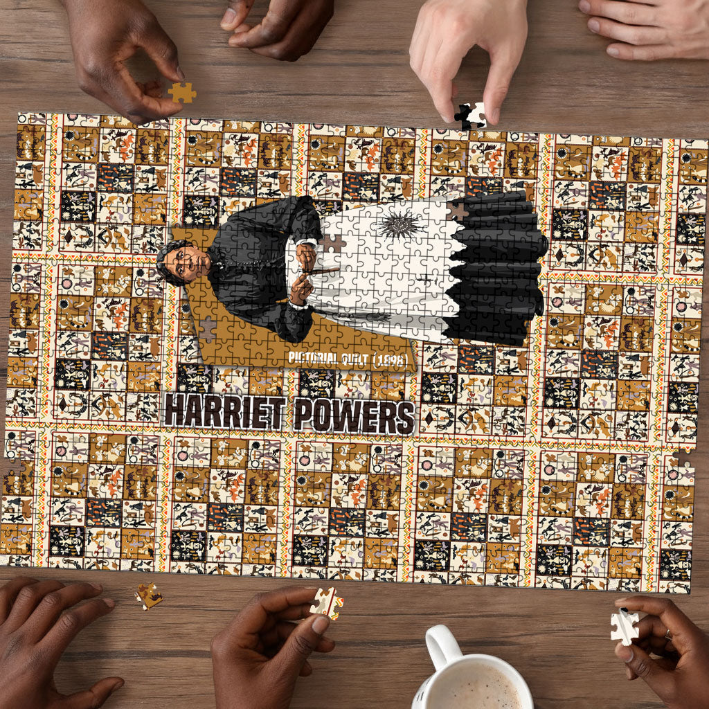 Harriet Powers 1898 Bible Quilt Puzzle African American Folk Art