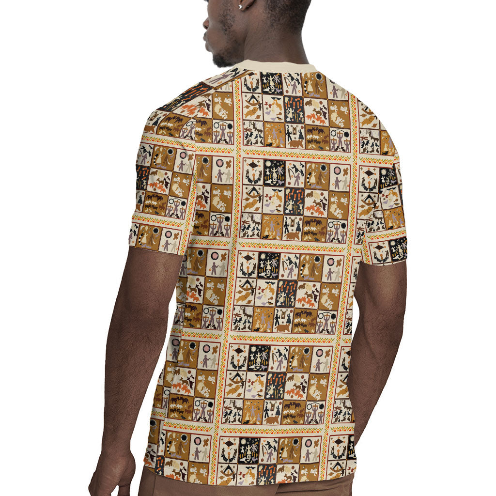 Harriet Powers 1898 Bible Quilt Rugby Jersey African American Folk Art