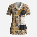 Harriet Powers 1898 Bible Quilt Scrub Top African American Folk Art