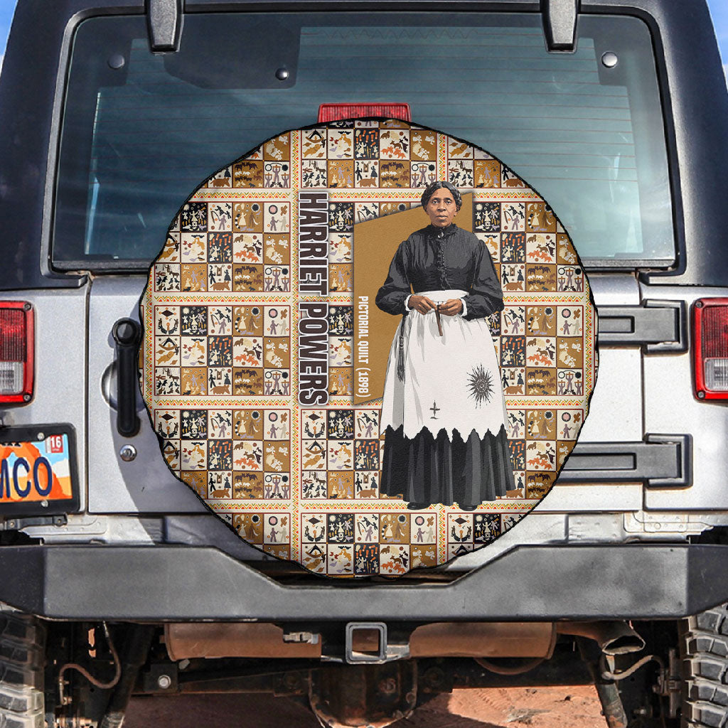 Harriet Powers 1898 Bible Quilt Spare Tire Cover African American Folk Art