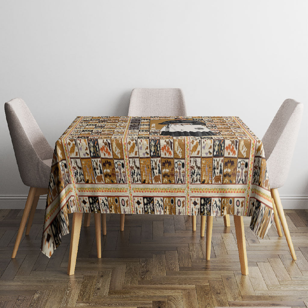 Harriet Powers 1898 Bible Quilt Tablecloth African American Folk Art