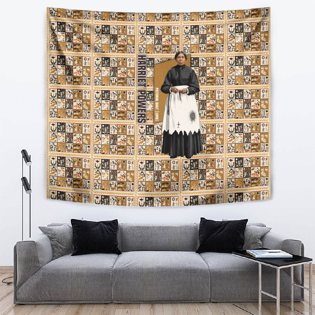 Harriet Powers 1898 Bible Quilt Tapestry African American Folk Art
