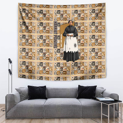 Harriet Powers 1898 Bible Quilt Tapestry African American Folk Art