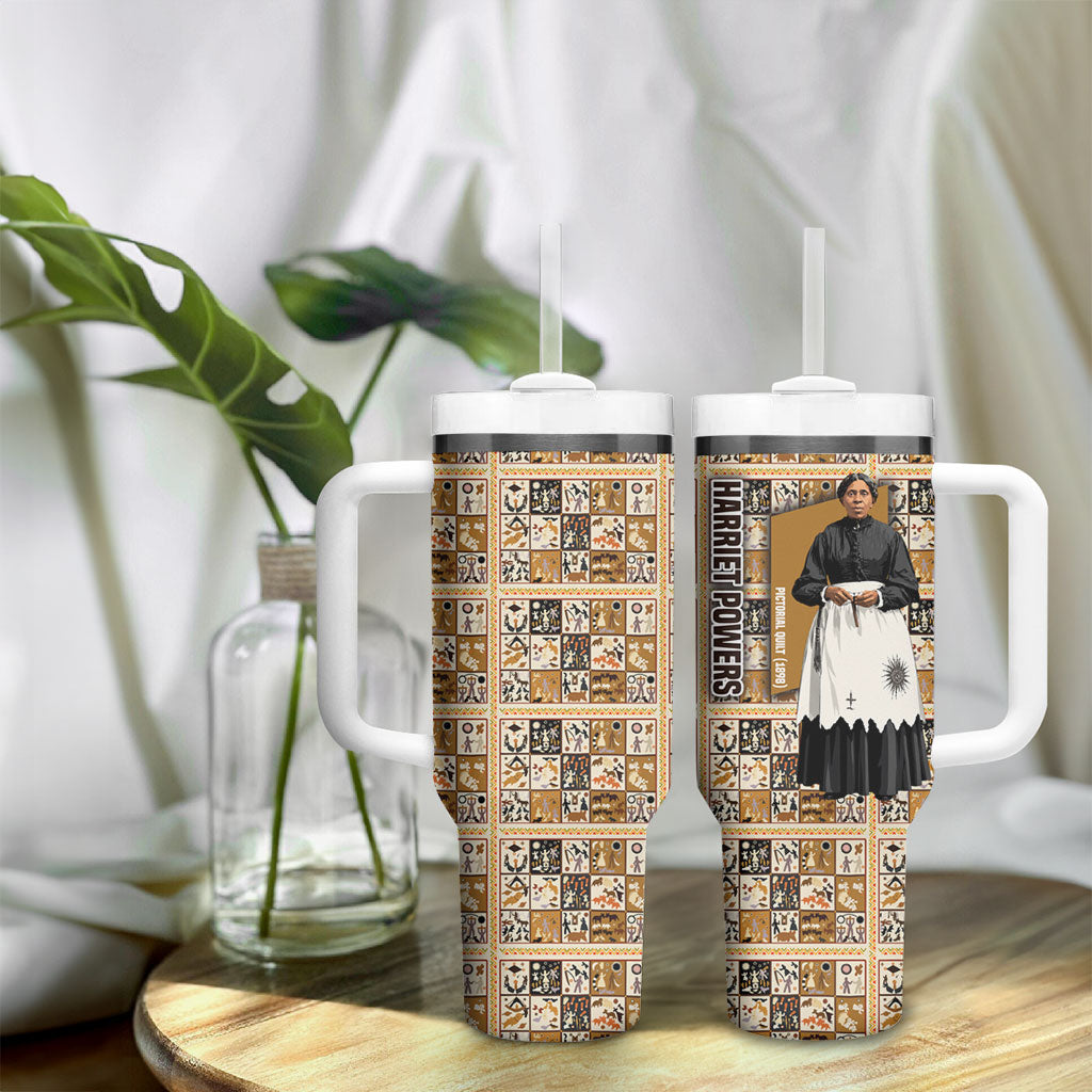 Harriet Powers 1898 Bible Quilt Tumbler With Handle African American Folk Art