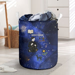 Harriet Powers Laundry Basket African American History - Galaxy Celestial Starry Night - Folk Art Quilter