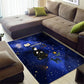Harriet Powers Area Rug African American History - Galaxy Celestial Starry Night - Folk Art Quilter