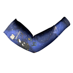Harriet Powers Arm Sleeves African American History - Galaxy Celestial Starry Night - Folk Art Quilter