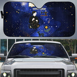 Harriet Powers Auto Sun Shade African American History - Galaxy Celestial Starry Night - Folk Art Quilter