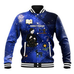 Harriet Powers Baseball Jacket African American History - Galaxy Celestial Starry Night - Folk Art Quilter