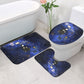 Harriet Powers Bathroom Set African American History - Galaxy Celestial Starry Night - Folk Art Quilter