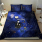 Harriet Powers Bedding Set African American History - Galaxy Celestial Starry Night - Folk Art Quilter