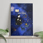 Harriet Powers Canvas Wall Art African American History - Galaxy Celestial Starry Night - Folk Art Quilter