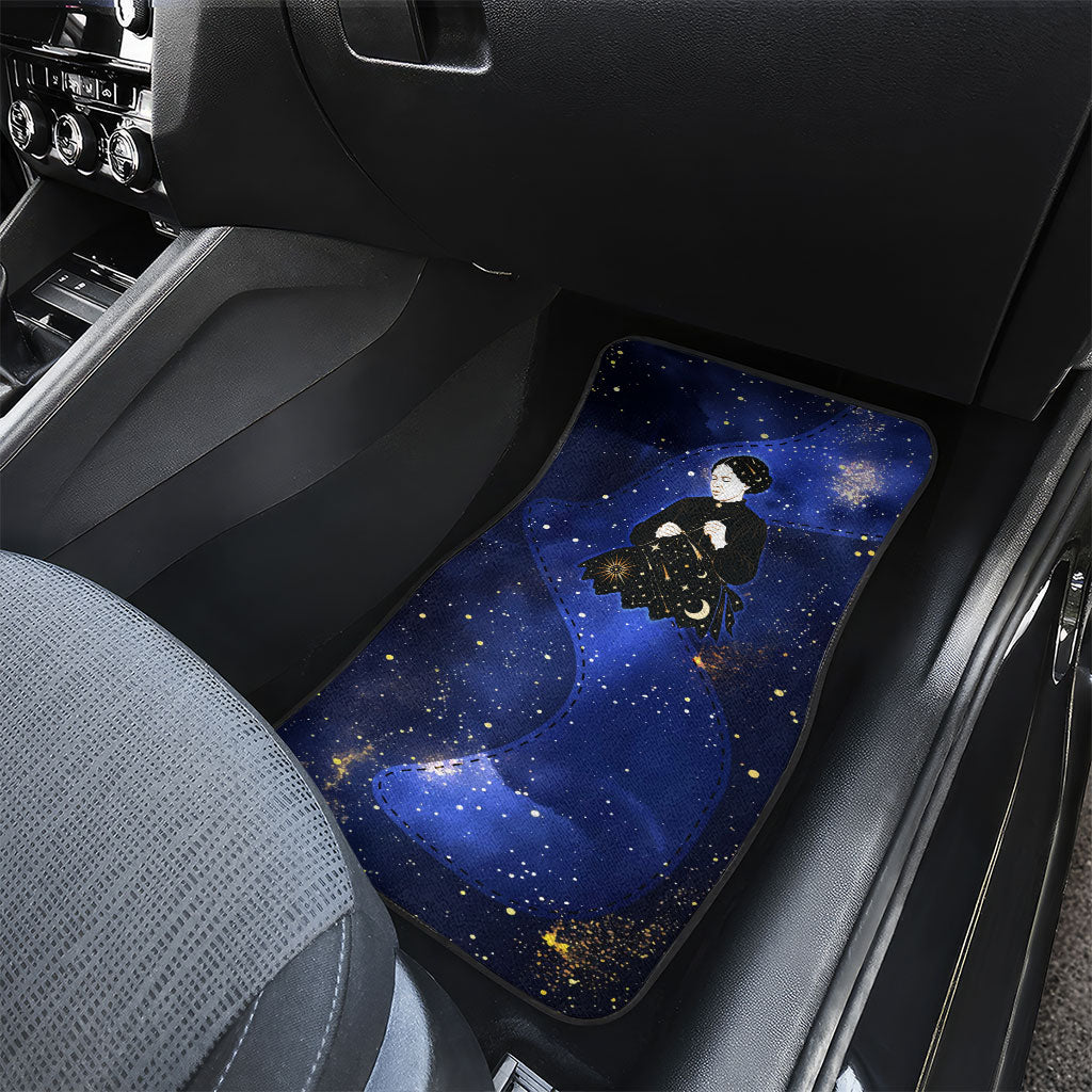 Harriet Powers Car Mats African American History - Galaxy Celestial Starry Night - Folk Art Quilter