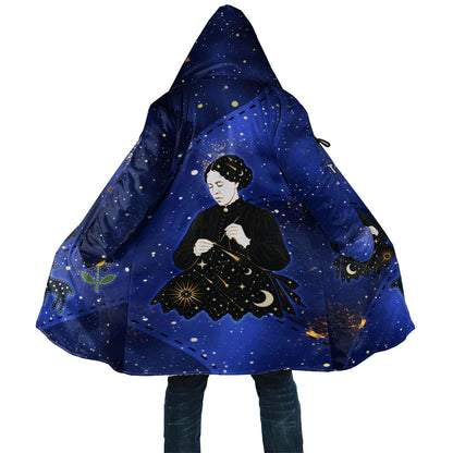 Harriet Powers Cloak African American History - Galaxy Celestial Starry Night - Folk Art Quilter