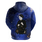 Harriet Powers Hoodie African American History - Galaxy Celestial Starry Night - Folk Art Quilter