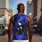 Harriet Powers Men Tank Top African American History - Galaxy Celestial Starry Night - Folk Art Quilter