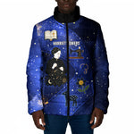 Harriet Powers Padded Jacket African American History - Galaxy Celestial Starry Night - Folk Art Quilter